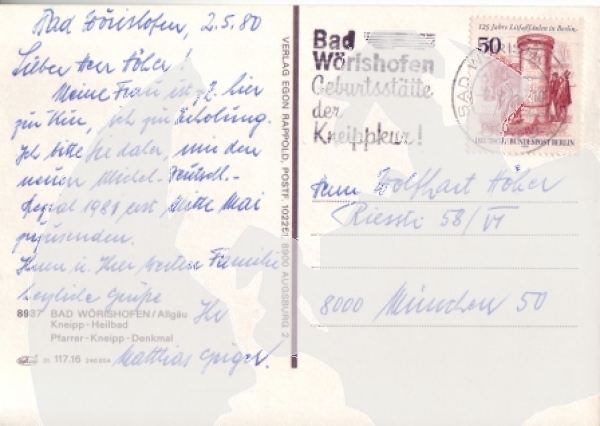 Bad Wörishofen - D 1980 95 003 ●
